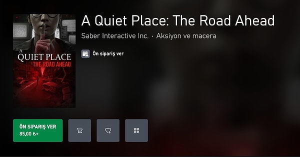 A Quiet Place: The Road Ahead'in Xbox mağazasındaki hatalı fiyatlandırması oyuncuların radarından kaçmadı.