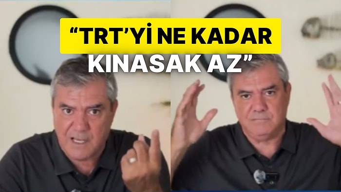 Yılmaz Özdil Açtı Ağzını Yumdu Gözünü: "Saray Korkusundan Mikrofon Uzatamayan TRT'yi Ne Kadar Kınasak Az"