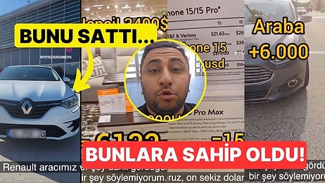 Türkiye'de Sattığı Renault Marka Aracıyla ABD'de Kendine Yeni Bir Hayat Kurdu: 'Artık Bir Şey Söylemiyorum'