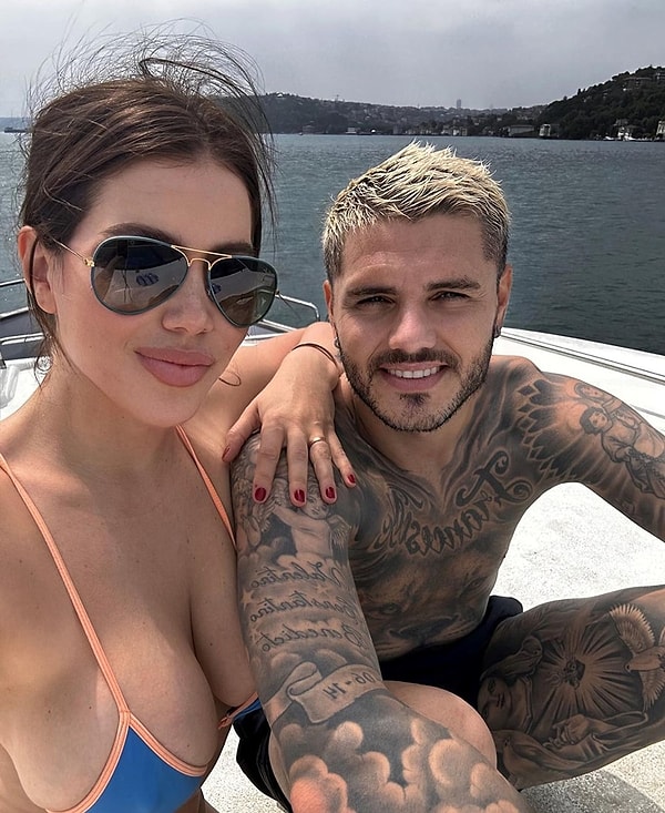 Galatasaray'ın kalpleri fetheden yıldızı Mauro Icardi sadece performansıyla yeşil sahalarda konuşulmuyor. Kendisi inişli çıkışlı ilişkisiyle nam salan eşi Wanda Nara'yla olayları yüzünden magazinin de tanınan siması haline geldi.