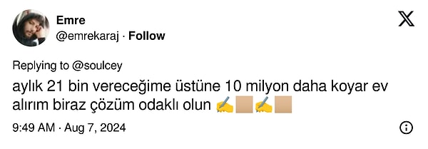 İronik çözümler de geldi.