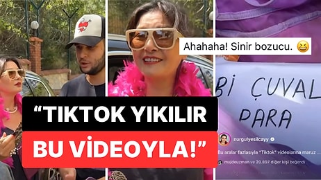 Instagram Kapalıyken TikTok'a Düşen Nurgül Yeşilçay Anlam Verilemeyen Videoları Tiye Alınca Olanlar Oldu!