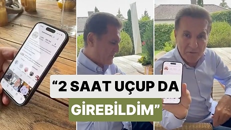 Almanya'ya Gidip Instagram'a Giren Mustafa Sarıgül Yasağa Tepki Gösterdi: "Türkiye’de Neden Yok?”