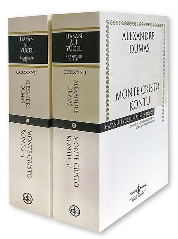 1. Monte Cristo Kontu - Alexandre Dumas / 2 Kitap Takım