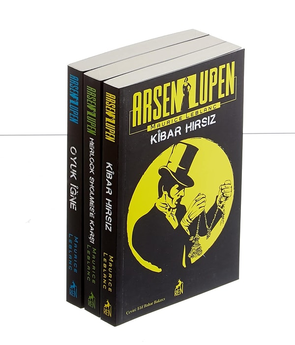 3. Arsen Lüpen Bütün Eserleri - 3 Kitap Set