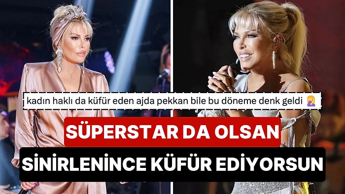 Süperstar'ı da Bu Halde Gördük: Ajda Pekkan Konserin Yarısında Kalkıp Giden Protokolüne Kibar Kibar Küfretti