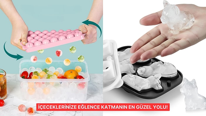 Küreden Plastiğe Son Zamanların En Çok Satan Buz Kalıbı Tavsiyeleri