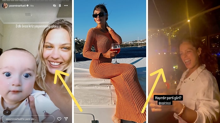 Parti Kızı Özge Özpirinçci'den Hande Erçel'in Zarafet Şovuna 5 Ağustos'ta Ünlülerin Instagram Paylaşımları