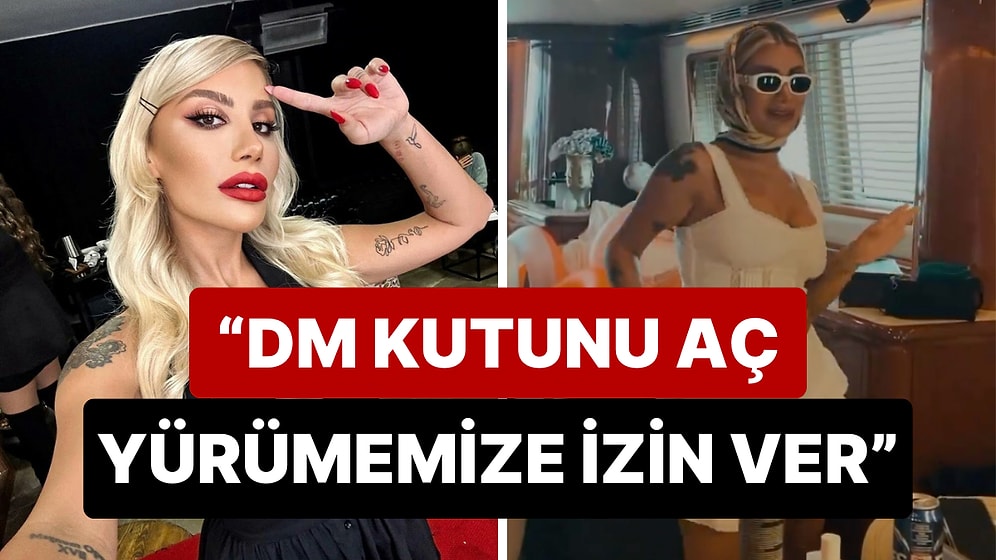 Instagram'da Açık Olan DM kutusunu X'e Gelince Kapatan İrem Derici'den Takipçisinin İsyanına İlginç Yanıt!