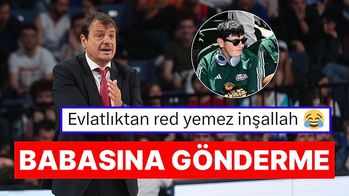 Galatasaraylı Ergin Ataman'ın Oğlu Sarp Ataman Fanatik Beşiktaşlı Çıktı!