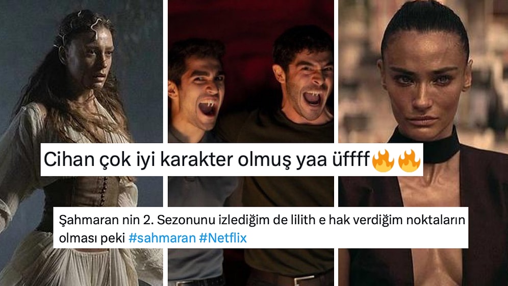 Serenay Sarıkaya ve Burak Deniz'in Başrolde Oynadığı Netflix'in Şahmaran Dizisini İzleyenlerden İlk Tepkiler