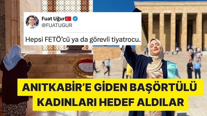 Ak Partili Gazeteci Anıtkabir'e Giden Başörtülü Kadınları Hedef Aldı