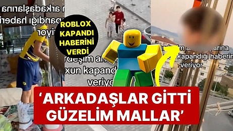 Küçük Çocuk, Arkadaşlarına Roblox’un Kapandığı Haberini Verdi: 'Arkadaşlar Gitti Güzelim Mallar'