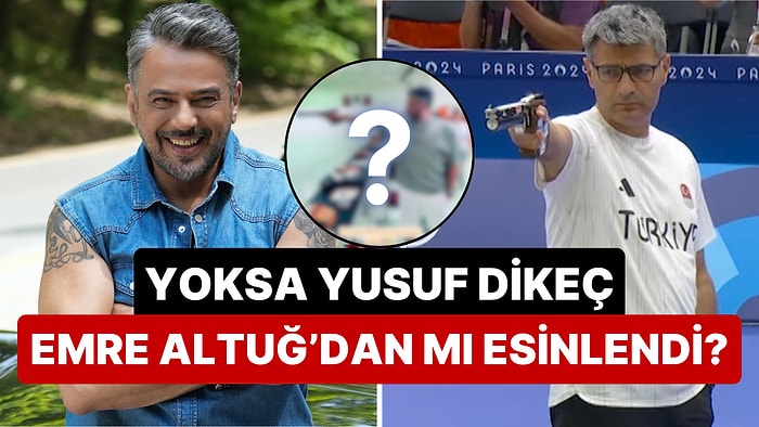 İleri Görüşlülüğün Böylesi: Emre Altuğ, Yusuf Dikeç’in İkonik Pozunu Tam Bir Ay Öncesinden Vermiş!