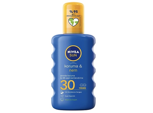 NIVEA Sun SPF 30 Koruma & Nem Güneş Spreyi