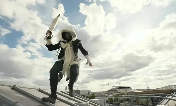 One of the most striking aspects of the Paris 2024 Olympic opening ceremony was the mysterious torchbearer.