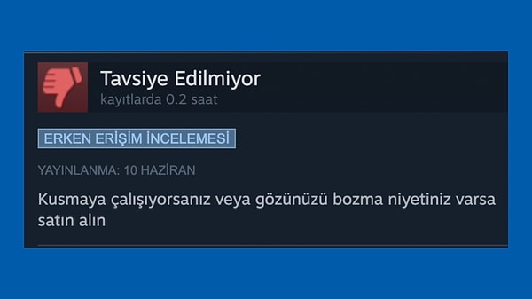 Tamam o kadar da değilmiş.