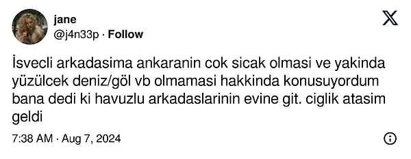 Neden olmasın?