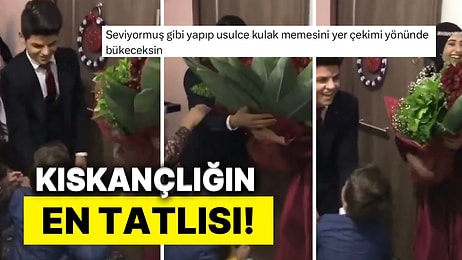 Ablasının İsteme Töreninde Kıskançlığından Damada Saldıran Küçük Çocuk