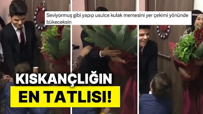 Ablasının İsteme Töreninde Kıskançlığından Damada Saldıran Küçük Çocuk