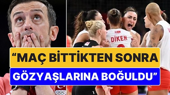 TRT Muhabiri: "Santarelli Maç Bittikten Sonra Gözyaşlarına Boğuldu, Vaktimiz Kalmadığı İçin Canlı Veremedik"