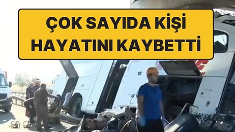 Ankara’da Yolcu Otobüsü Köprünün Ayağına Saplandı: Çok Sayıda Ölü ve Yaralı Var