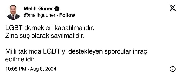 Melih Güner’in paylaşımı 👇