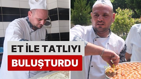 Adanalı Tatlıcı Bir İlke İmza Atarak Kıymalı Baklava Yaptı: 'Hep Acıyla Yiyoruz Bu Sefer Tatlıyla Yiyelim'