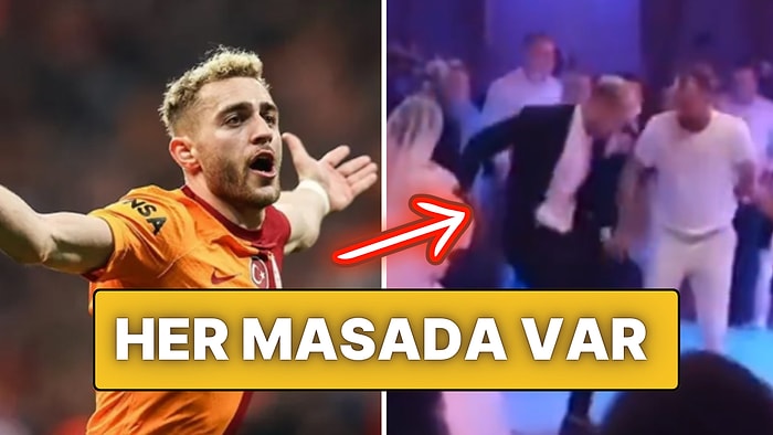 Galatasaray'ın Genç Yıldızı Barış Alper Yılmaz Düğünde de Hünerlerini Sergiledi