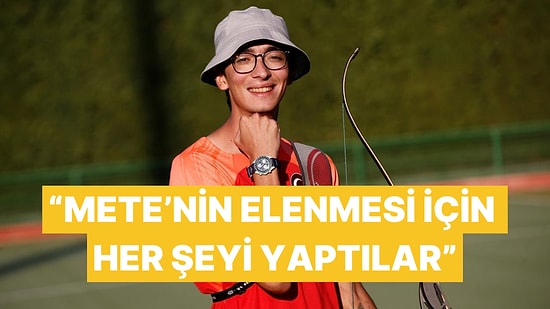 Okçuluk Milli Takımlar Teknik Direktörü Ergin: Mete'yi Elemek İçin Her Şeyi Yaptılar
