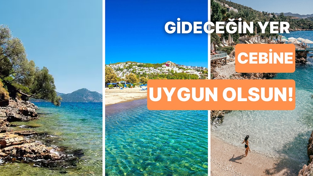 Tatil İçin Ayırdığın Bütçeye Göre Sana En Uygun Destinasyonu Söylüyoruz!