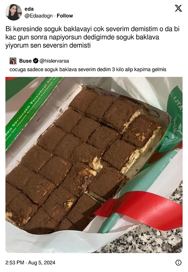 Böyle de bir empati...