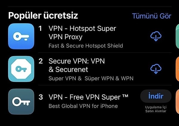 VPN kullanmadan 1 GB olan kullanım, VPN ile yüzde 10 ila 15 arasında artış gösterebiliyor! Bu da 1,1 veya 1,15 GB internet kullanımı demek.