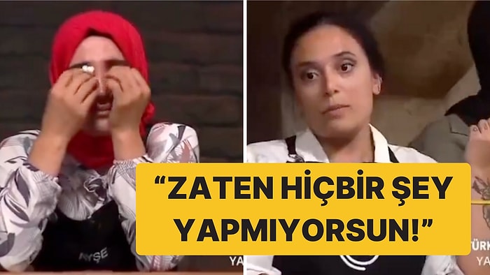 MasterChef'te Ayşe'nin Kaptanlığına Sallayan Deniz, Ayşe'yi Hüngür Hüngür Ağlattı!