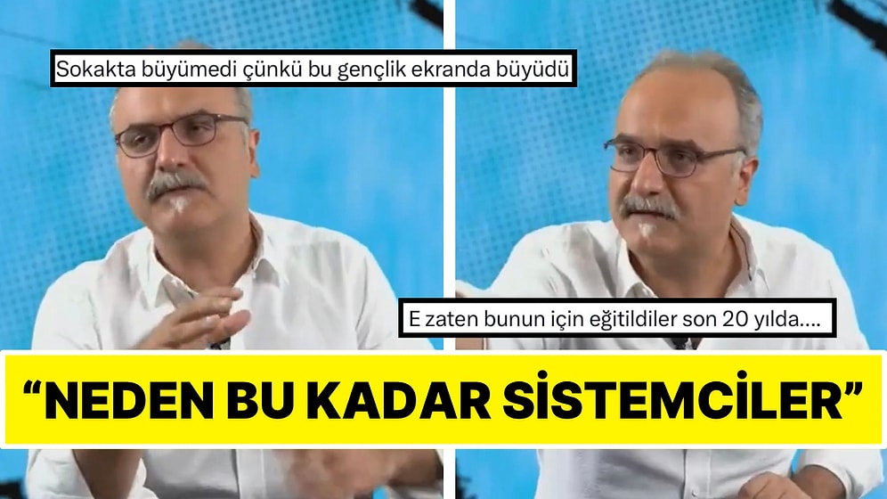 Emrah Safa Gürkan’dan Z Kuşağı Eleştirisi: “16-17 Yaşındaki Çocuk Neden Bu Kadar Sistemci?”