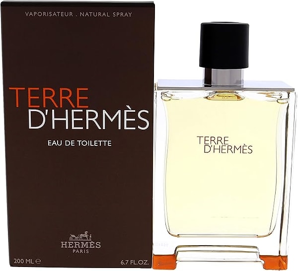 5. Hermes Terre D'Hermes 200ml Erkek Parfümü