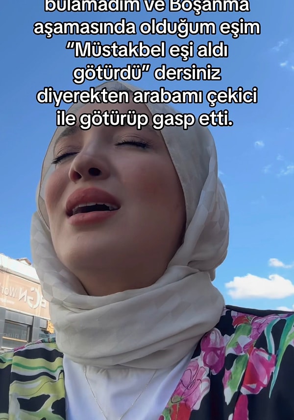 Kadın Merter’de aracını park ettiğini ancak orada bulamadığını anlattı. Boşanma aşamasındaki eşi görevlilere “Müstakbel eşi aldı götürdü dersiniz” diyerek aracı çekici ile götürmüştü.