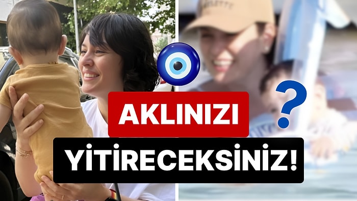 Oğlu Can ile Deniz Keyfi Yapan Ezgi Mola Kameralara Yakalandı: Yine Aklımız Başımızdan Alındı!