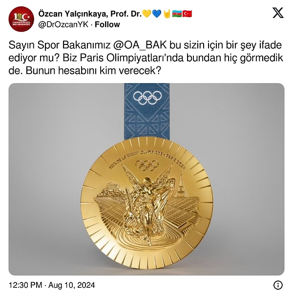 3 Gümüş ve 3 Bronz yanında alınamayan altın madalya isyanın ana noktası