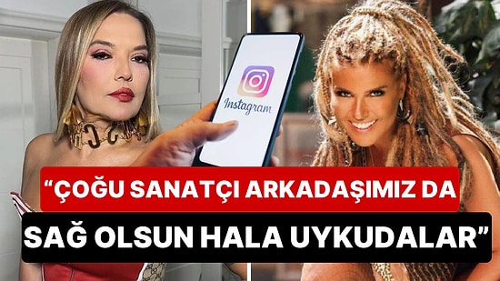 Canlı Yayın Açıp Instagram'ın Açılışını Kutlayan Demet Akalın ve Gülben Ergen Ünlülere Taş Atmayı da Unutmadı!