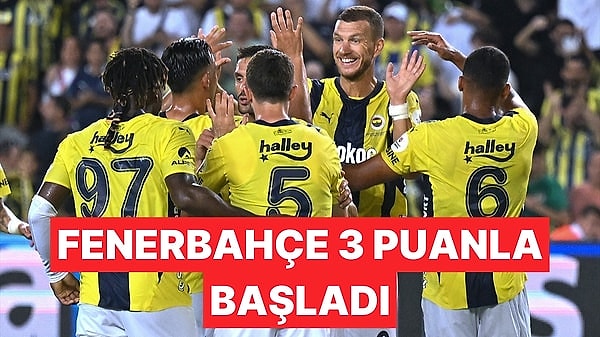 2024-25 sezonunu Kadıköy'de açan Fenerbahçe, sezona üç puanla başladı. Kaptan Dzeko'nun gollerine devam ettiği gecede tribünlerden de takıma büyük destek vardı.