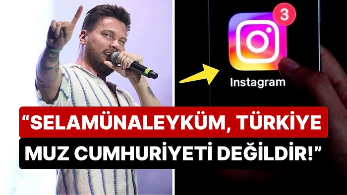 Instagram Yasağı Kalkınca Profiline Koşan Sinan Akçıl "Muz Cumhuriyeti" Paylaşımı Dikkat Çekti!