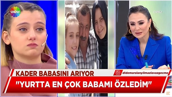 Program, bugüne kadar yüzlerce kayıp insana ışık oldu, hasret çekenleri kavuşturdu. Didem Arslan, yeni sezonda da Türkiye'nin gündemini belirleyecek konularla ekranlarda olacak.