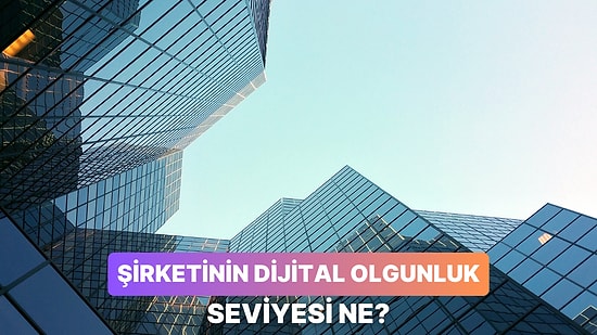 Senin Şirketinin Dijital Olgunluk Seviyesi Ne Kadar?