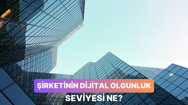 Senin Şirketinin Dijital Olgunluk Seviyesi Ne Kadar?