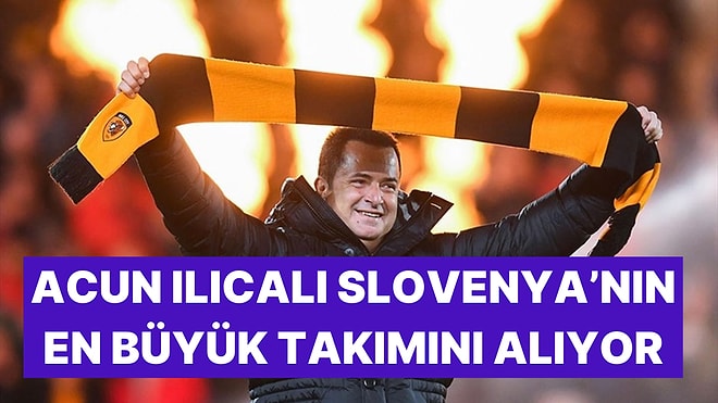 Acun Ilıcalı, Slovenya'da En Fazla Şampiyonluk Yaşayan Takımı Satın Alıyor