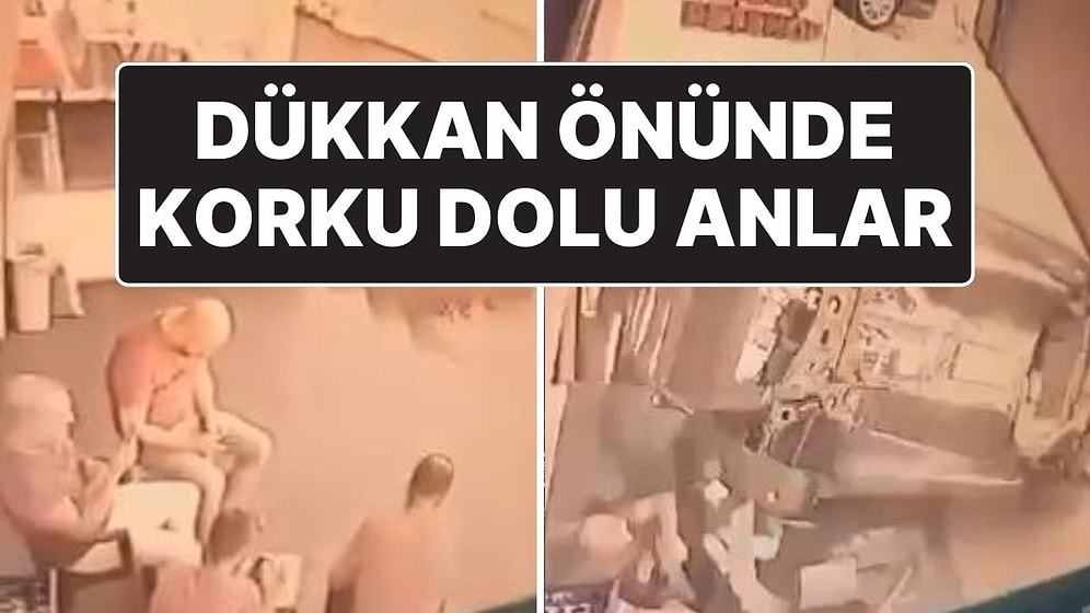 Dükkan Önünde Oturanlar Şok Yaşadı: Kontrolden Çıkan Cip, Dükkana Girdi