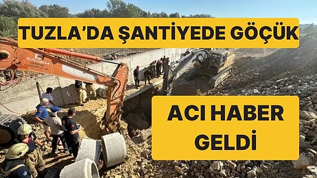 Tuzla’da Şantiyede 2 İşçi Göçük Altında Kaldı! Arama Ekiplerinden Acı Haber Geldi!