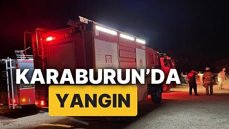 İzmir Karaburun'da Yerleşim Yerlerine Yakın Noktada Orman Yangını Çıktı!