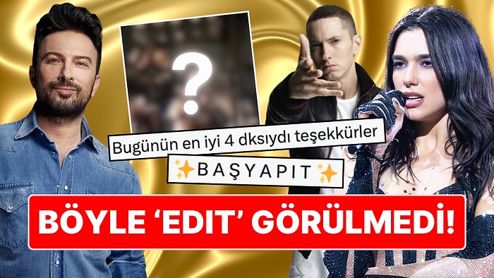 Böyle 'Edit' Görülmedi: Rastgele Şarkılara Bir Anda Tarkan Giriyor ve Dünya Güzelleşiyor!